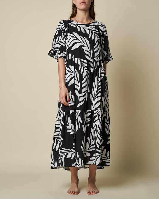 TIERED MAXI DRESS