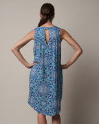 KEYHOLE BACK SHORT DRESS