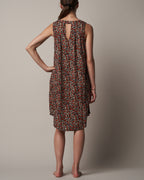 KEYHOLE BACK SHORT DRESS