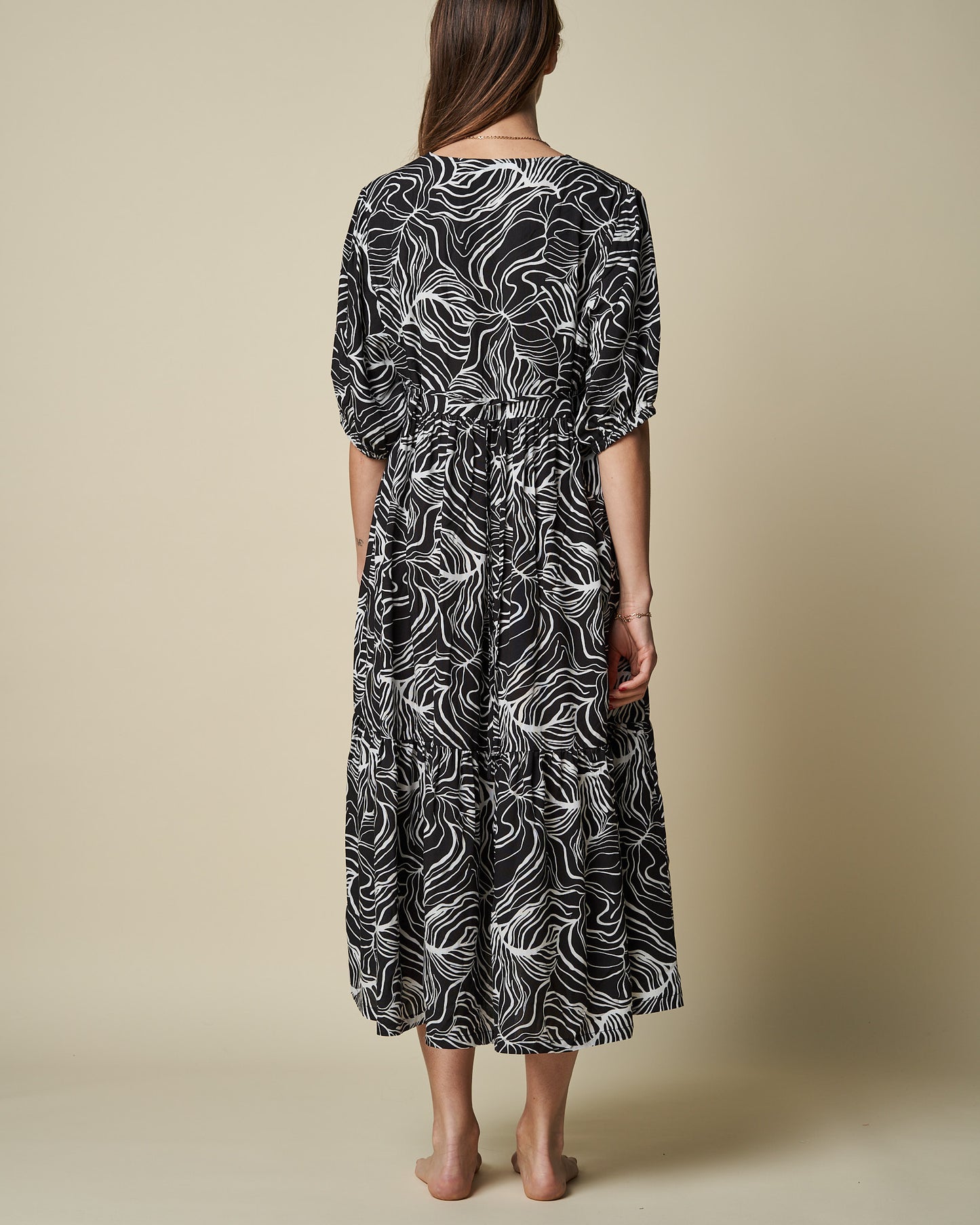 TIERED MAXI DRESS