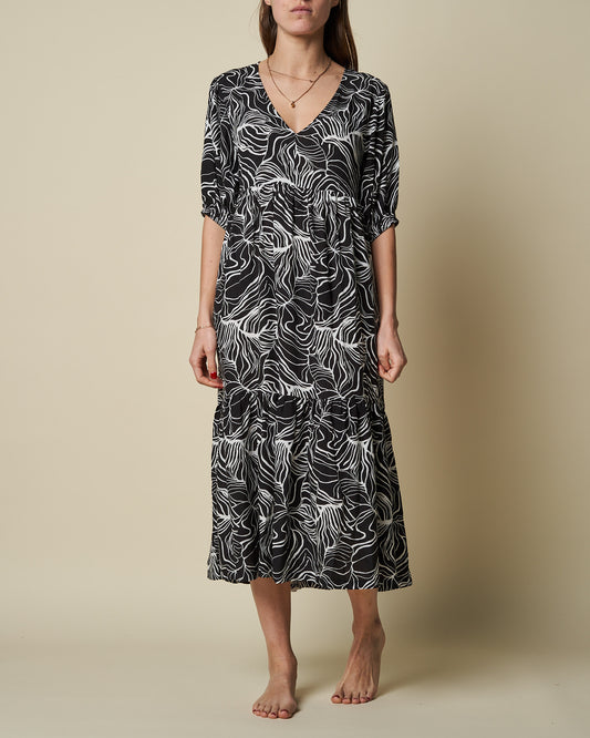 TIERED MAXI DRESS