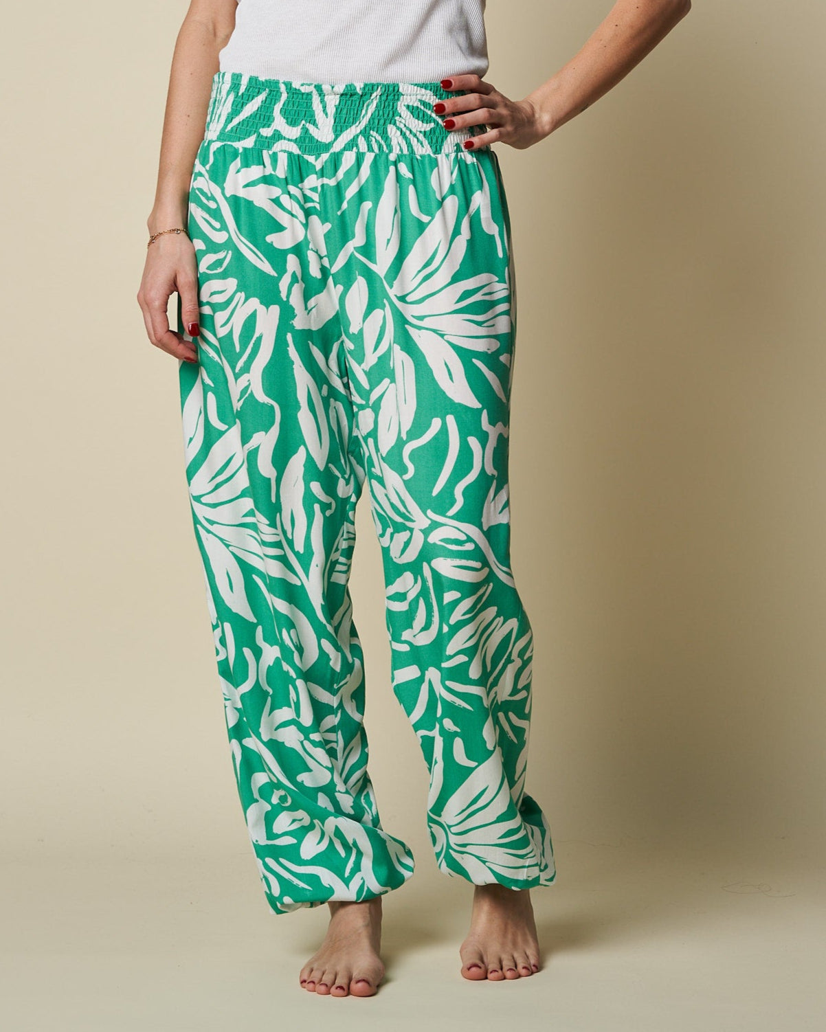 SHIR WAIST PANT
