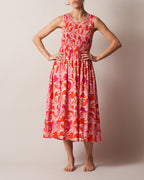 SHIRRED BODICE DRESS