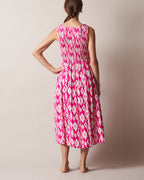 SHIRRED BODICE DRESS