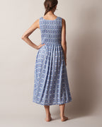 SHIRRED BODICE DRESS