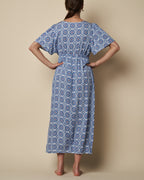 ELASTIC WAIST MAXI DRESS