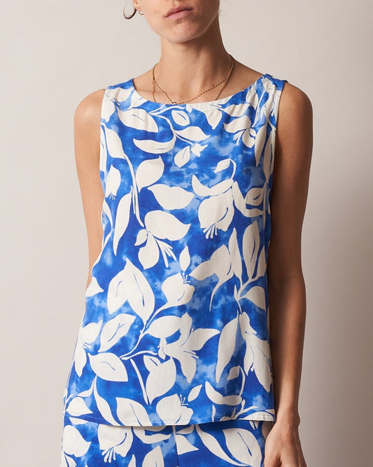 BUTTON BACK TANK TOP