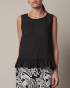 BUTTON BACK TANK TOP