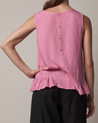 BUTTON BACK TANK TOP