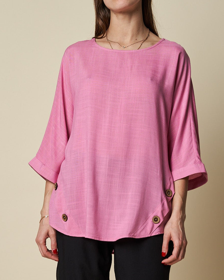 BACK PLEAT TOP