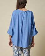 BACK PLEAT TOP