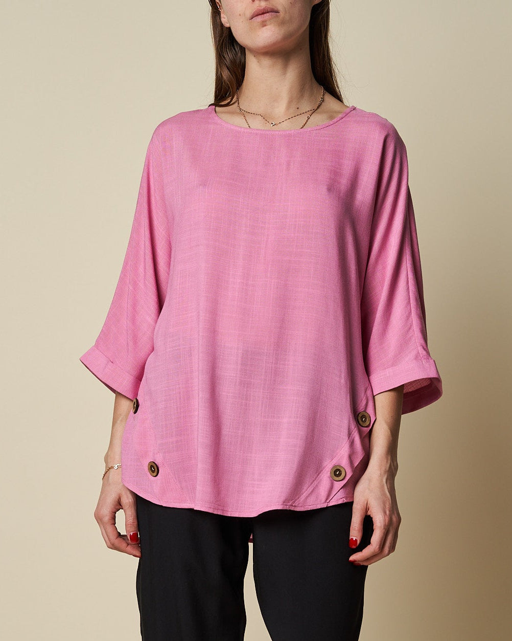 BACK PLEAT TOP