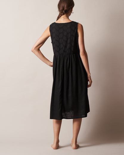 AVALON BRODERIE BODICE DRESS