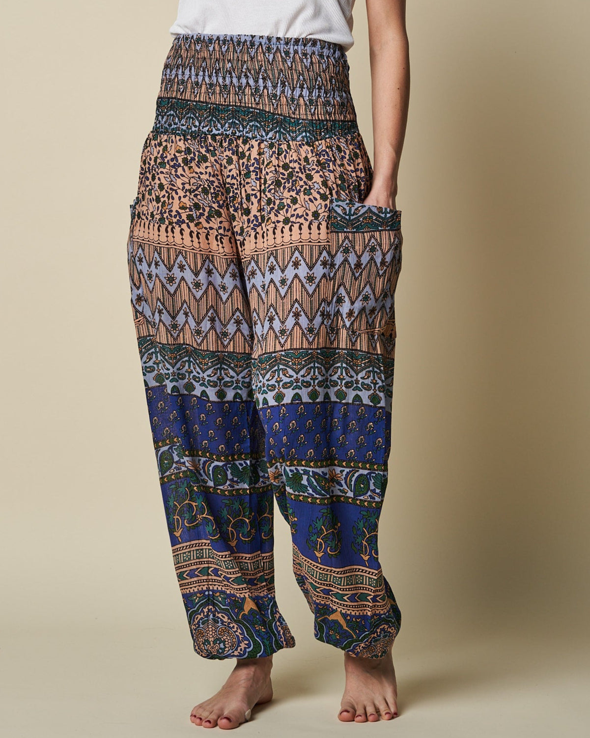 SHIR WAIST PANT
