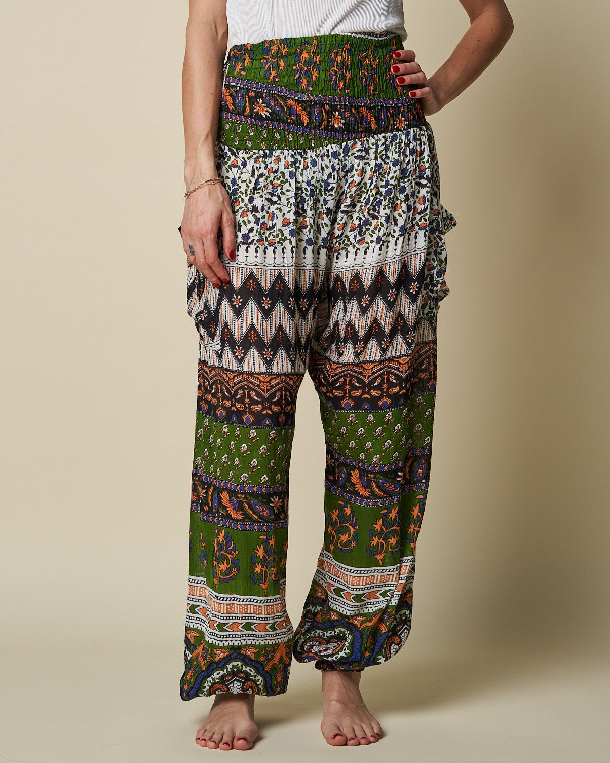 SHIR WAIST PANT