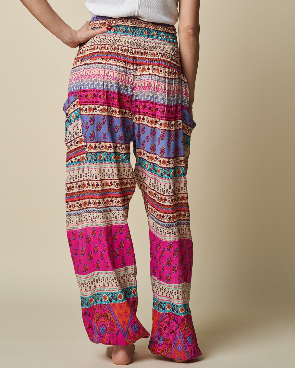 SHIR WAIST PANT