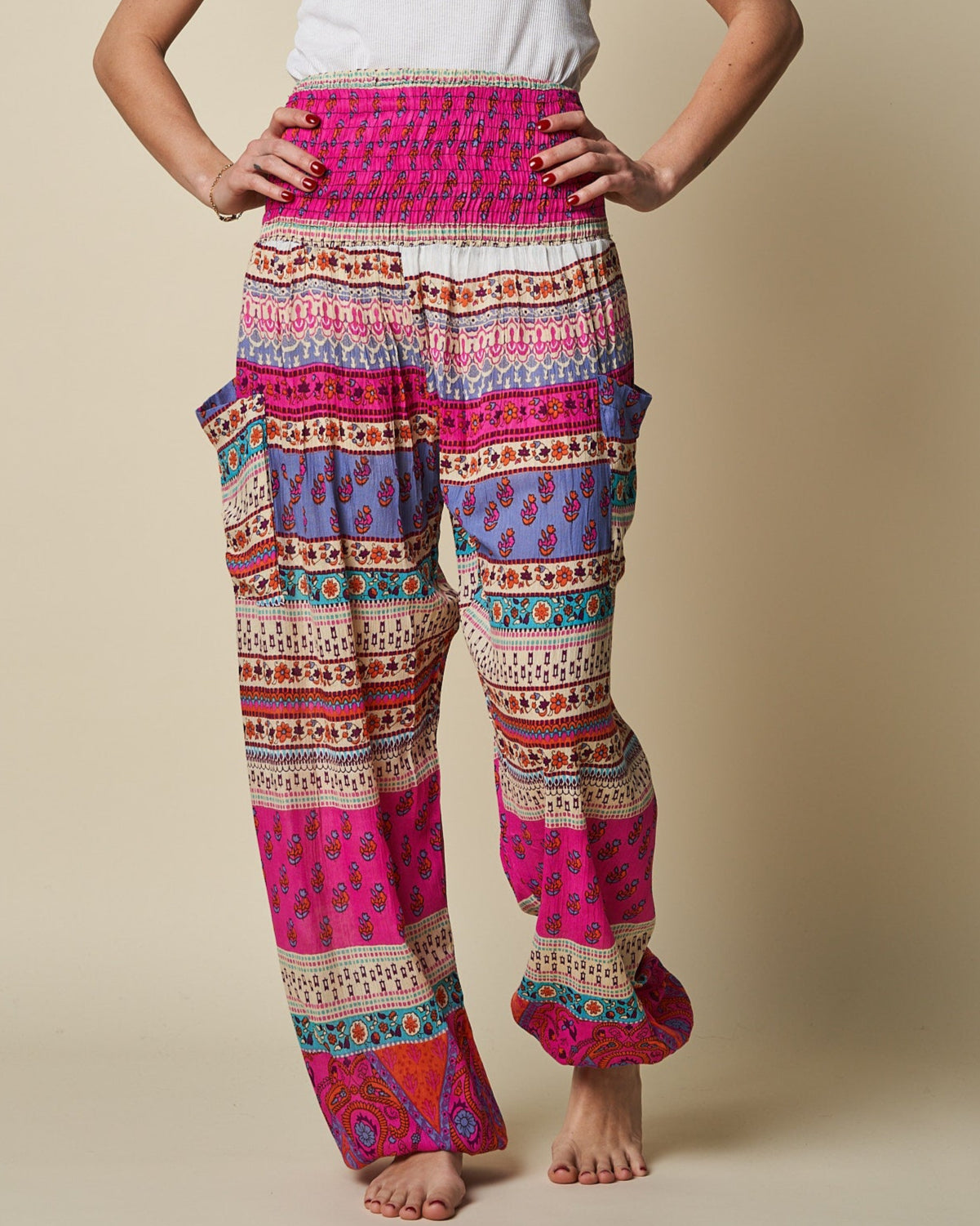 SHIR WAIST PANT