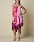 TIE-DYE UMBRELLA DRESS