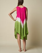 FLORAL UMBRELLA DRESS