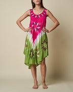 FLORAL UMBRELLA DRESS