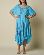 SHORT SLEEVE UMBRELLA DRESS