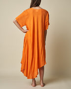 SHORT SLEEVE UMBRELLA DRESS