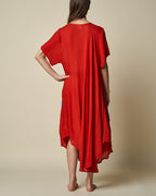 SHORT SLEEVE UMBRELLA DRESS