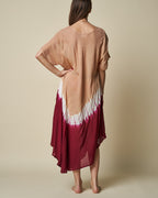 SHORT SLEEVE FLORAL UMBRELLA DRESS