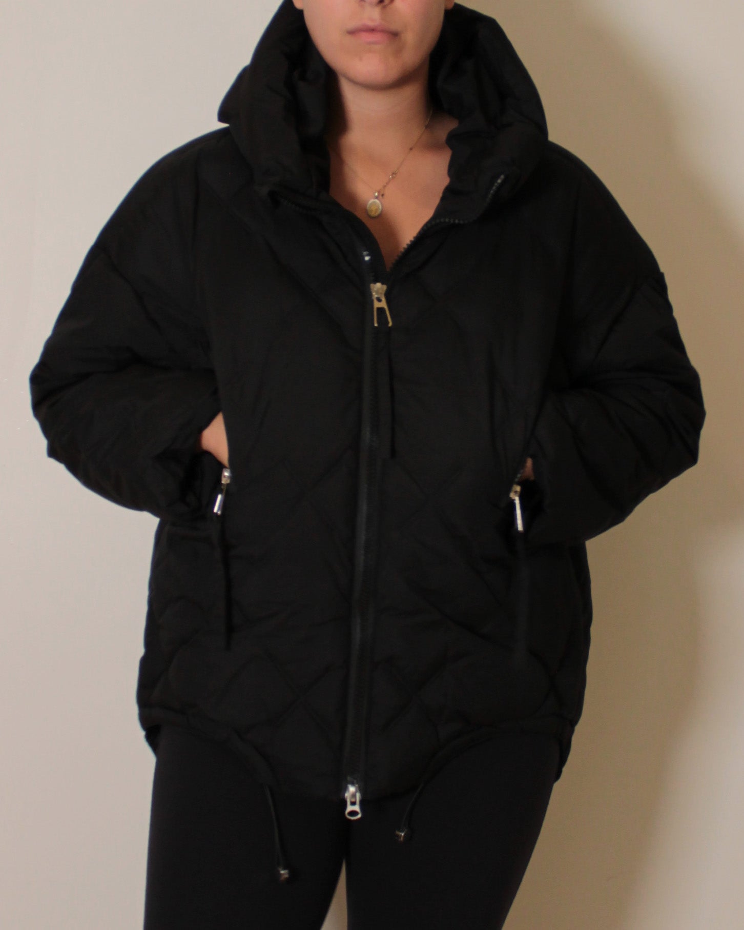 PUFFER JACKET W/ HOOD