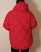 PUFFER JACKET W/ HOOD