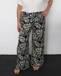 SHIR WAIST WIDE LEG PANT