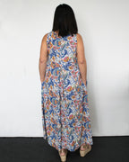 MAXI DRESS W/ PLEAT