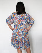 BUTTON THRU BABYDOLL DRESS