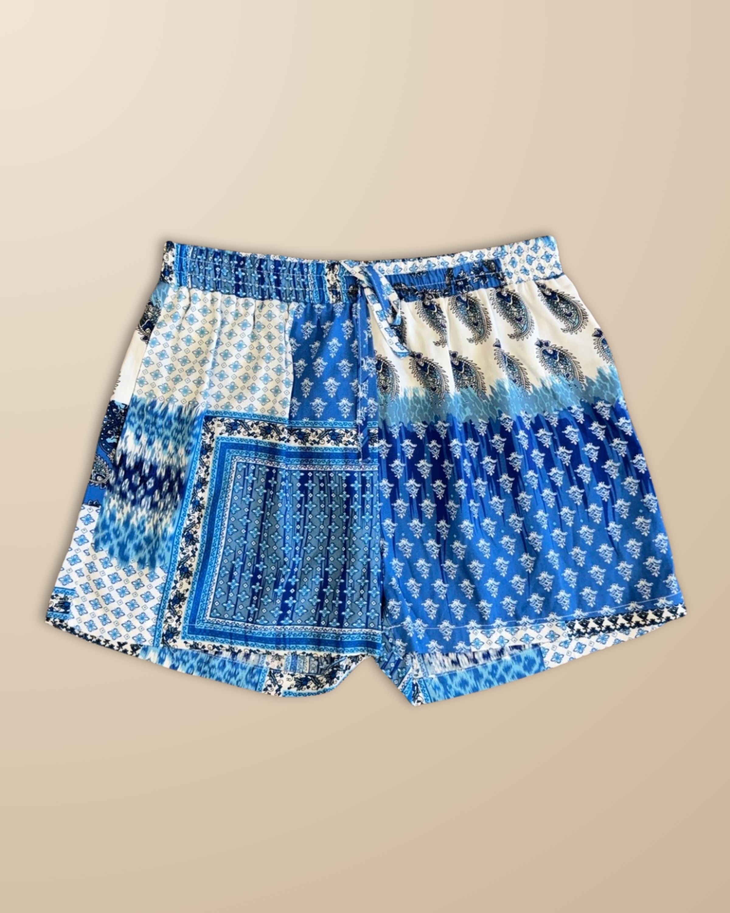 ELASTIC WAIST SHORTS