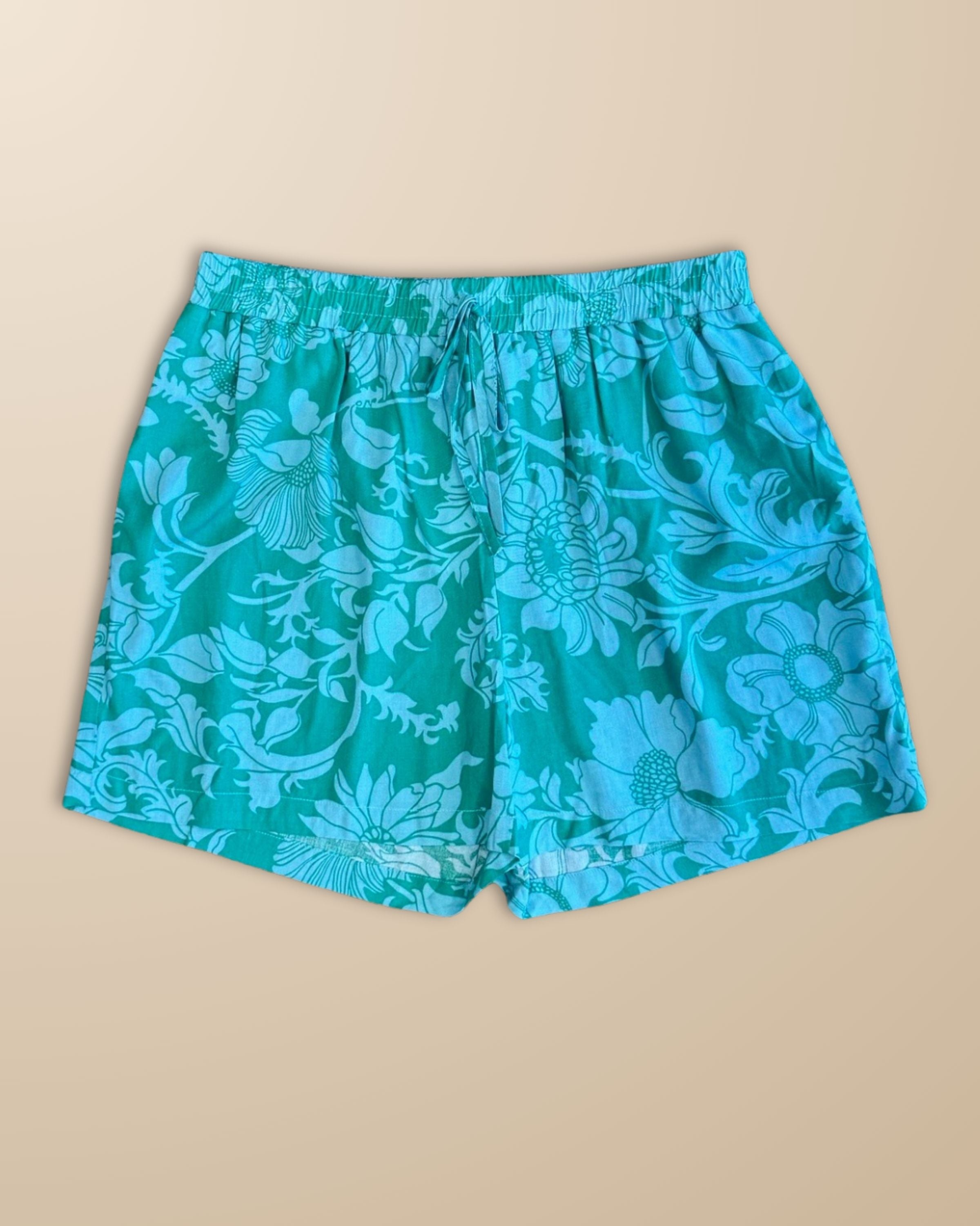 ELASTIC WAIST SHORTS