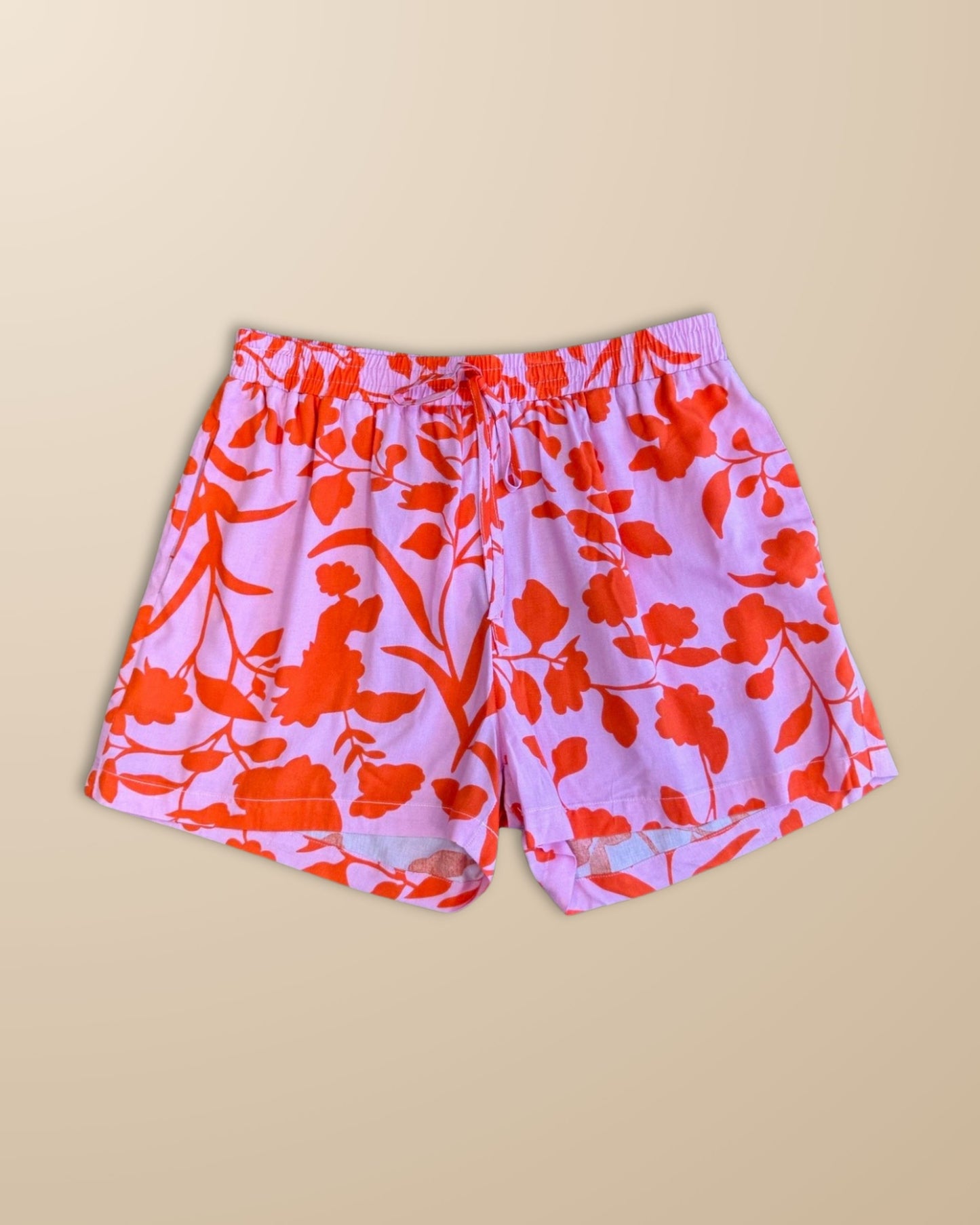 ELASTIC WAIST SHORTS