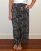 CROPPED WIDE LEG PANT