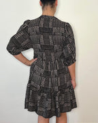 BUTTON THRU BABYDOLL DRESS