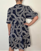 BUTTON THRU BABYDOLL DRESS