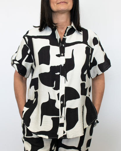 LOLA BUTTON THRU SHIRT