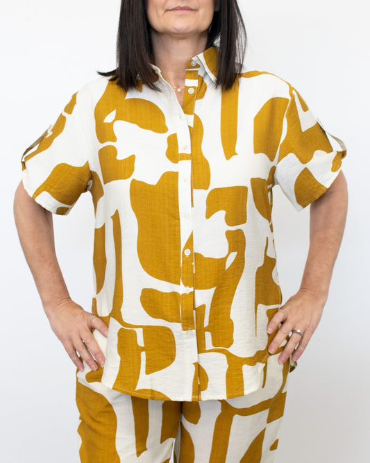 LOLA BUTTON THRU SHIRT