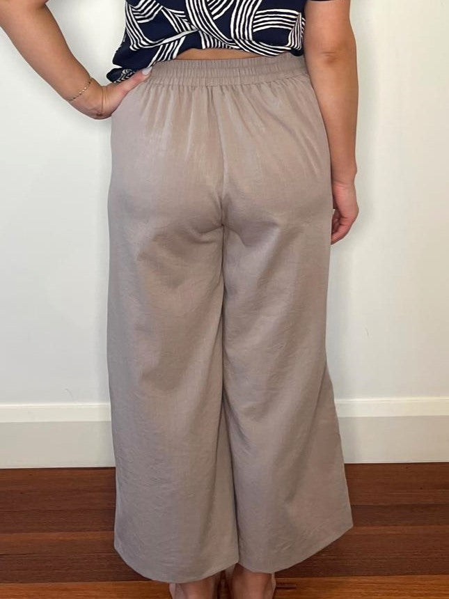 WIDE LEG CROP PANT