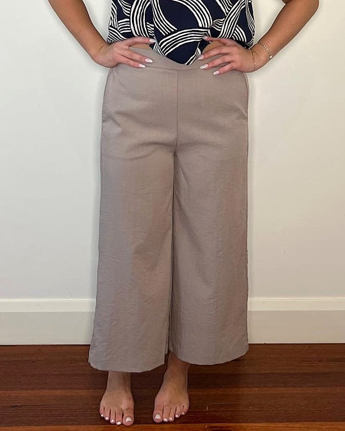 WIDE LEG CROP PANT