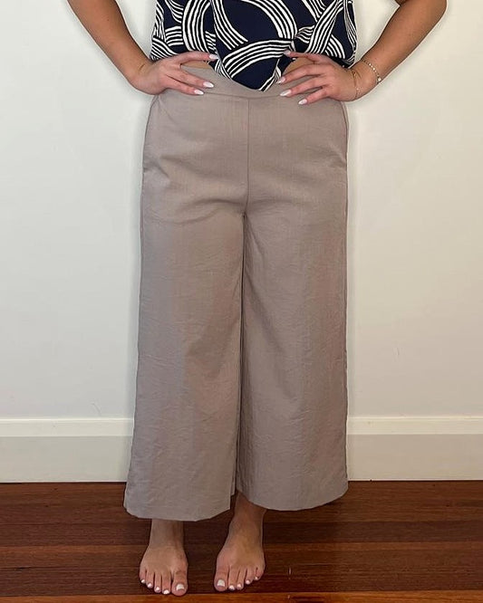 WIDE LEG CROP PANT