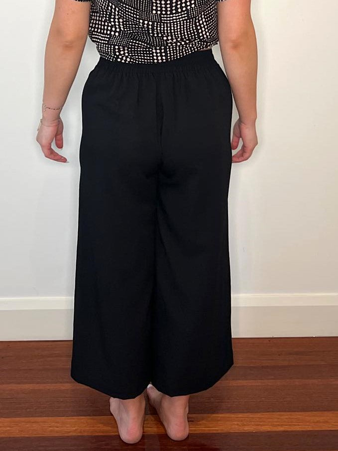 WIDE LEG CROP PANT