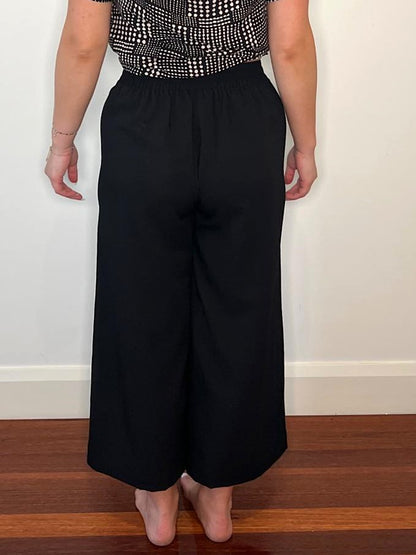 WIDE LEG CROP PANT