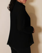 PLEAT ACCORDION SHIRT