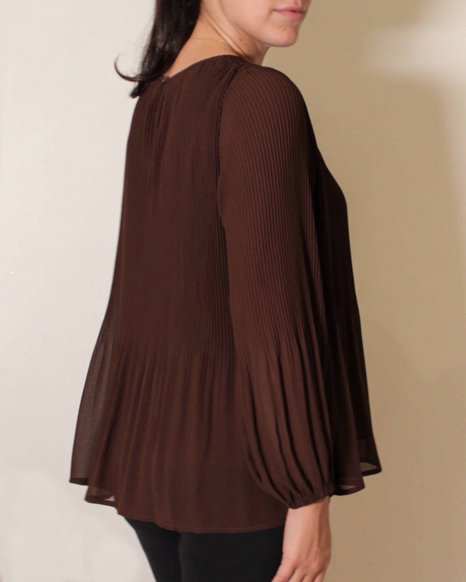 MICRO PLEAT TOP