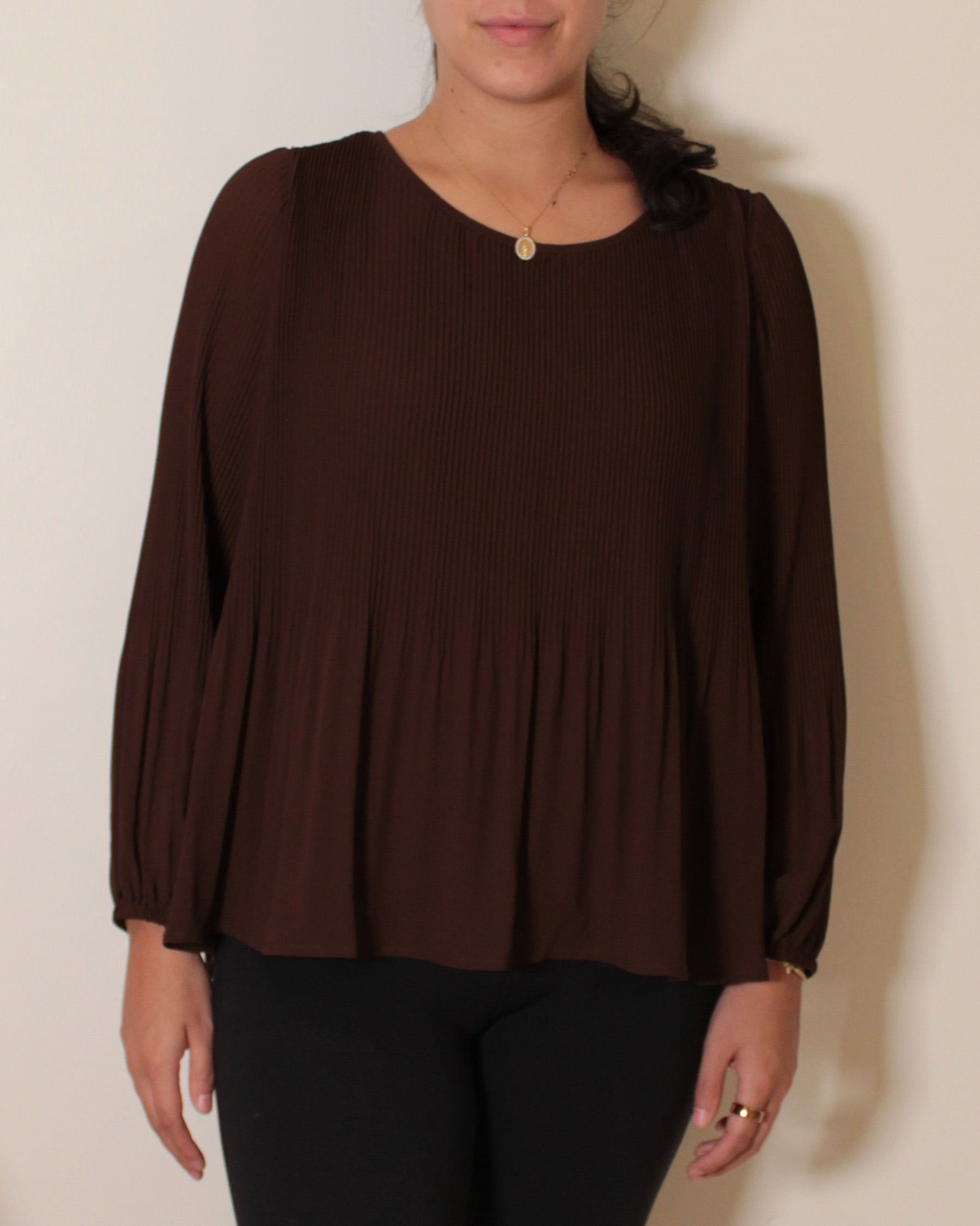 MICRO PLEAT TOP
