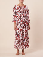 LONG DRESS W/ PINTUCK